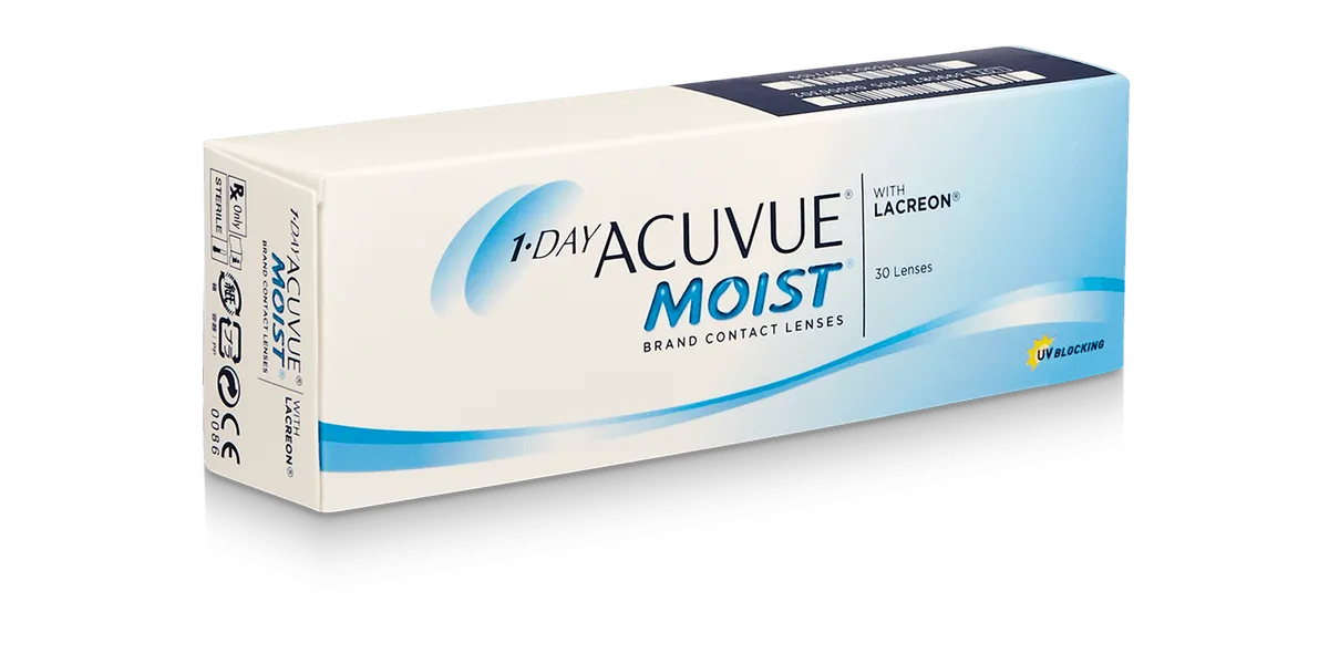 1-Day ACUVUE® Moist Esférica 30